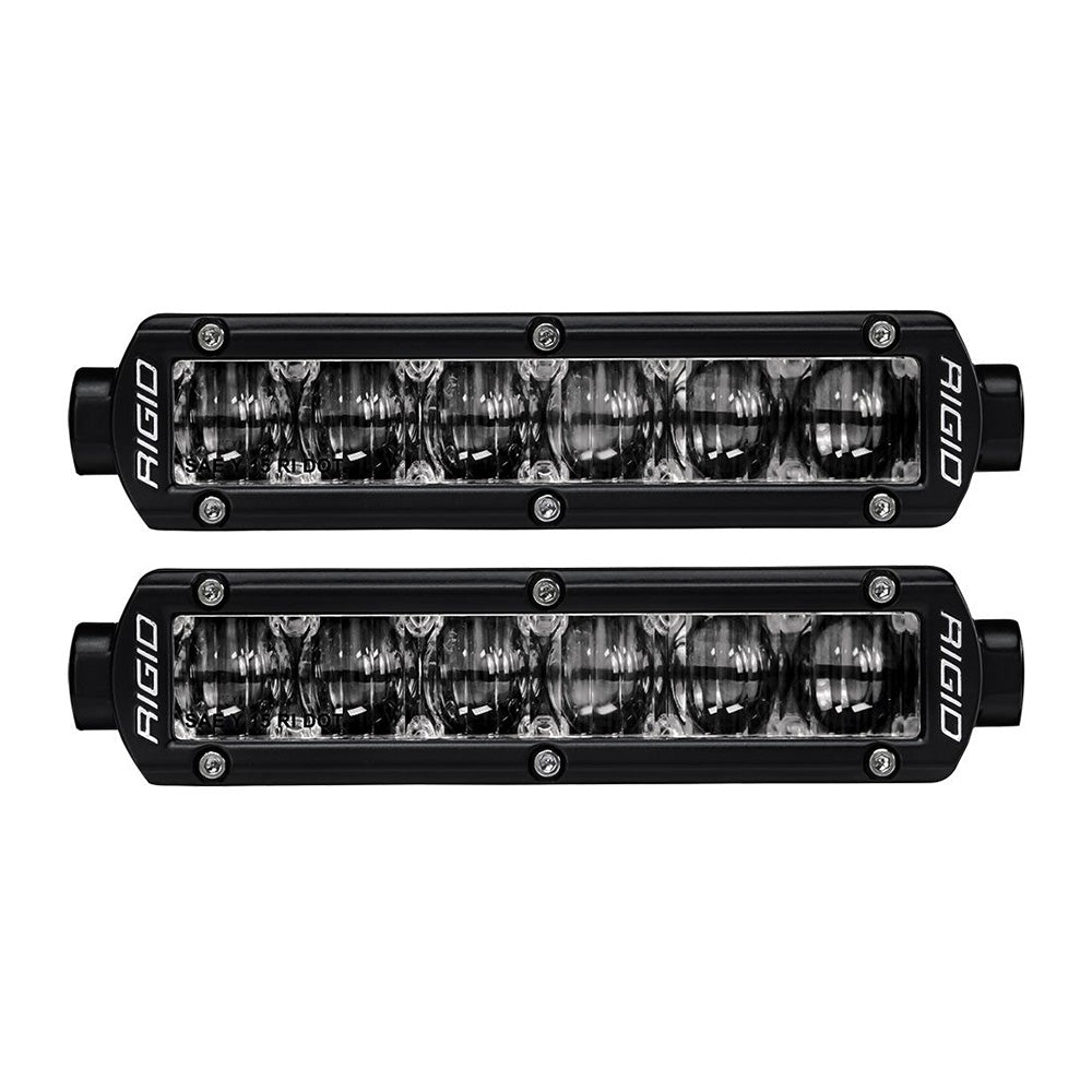 RIGID Industries SR-Series 6" SAE Fog Light Pair, 2640 Lumens, 21W