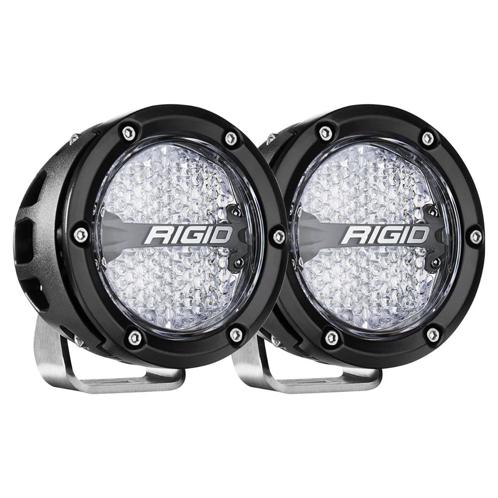 RIGID Industries 360-Series RGBW 4-inch Off-Road Lamp, Diffused, 3060 Lumens