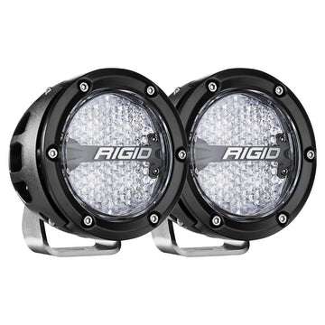 RIGID Industries 360-Series RGBW 4-inch Off-Road Lamp, Diffused, 3060 Lumens
