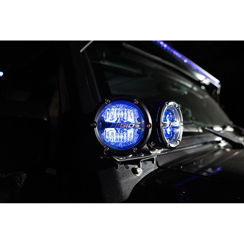RIGID Industries 360-Series PRO 4-Inch Drive RGBW LED Off-Road Lights, Pair
