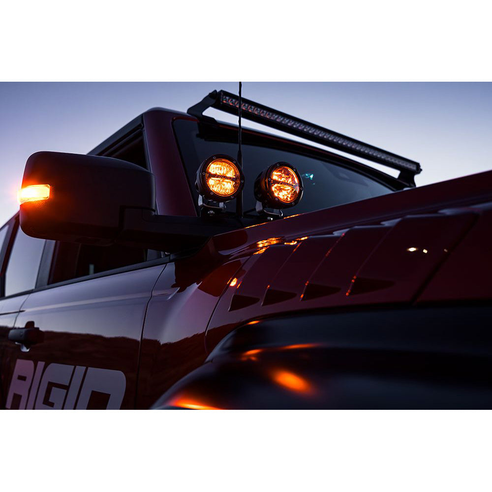 RIGID Industries 360-Series PRO 4-Inch Spot RGBW LED Pods, Pair