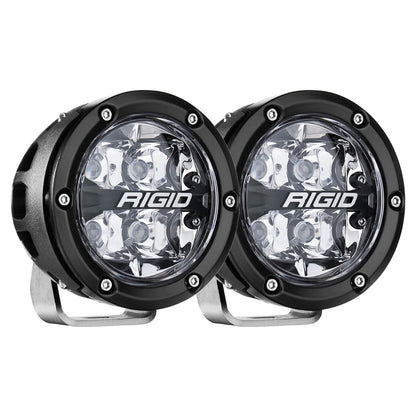 RIGID Industries 360-Series PRO 4-Inch Spot RGBW LED Pods, Pair
