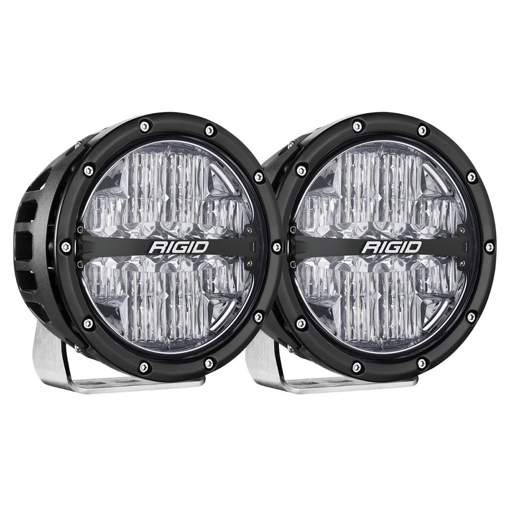 RIGID Industries 360-Series 6" RGBW Off-Road Drive Beam Lamp Pair