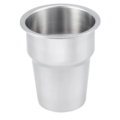 Whitecap Extra Large Stainless Steel Flush Cupholder, 6-7/8" Deep