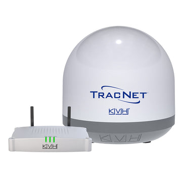 KVH TracNet Coastal Pro 5G/WiFi Terminal, Hybrid Connectivity with Hub