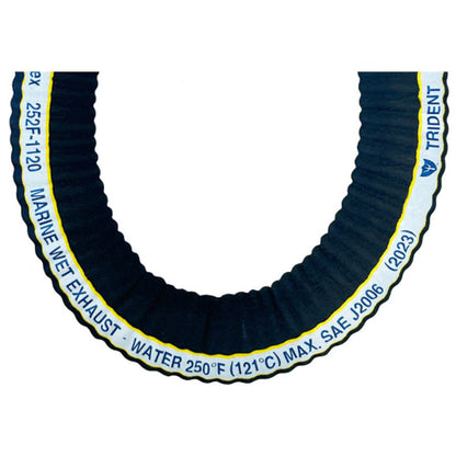 Trident Marine Extra-Flex Wet Exhaust Hose, 1-1/2" x 50', SAE J2006-R2