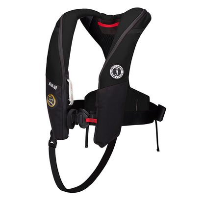 Mustang Atlas 190 DLX Open Ocean Inflatable PFD - Black