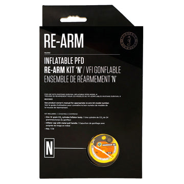 Mustang Survival Re-Arm Kit "N", 38g CO2 Auto Hydrostatic