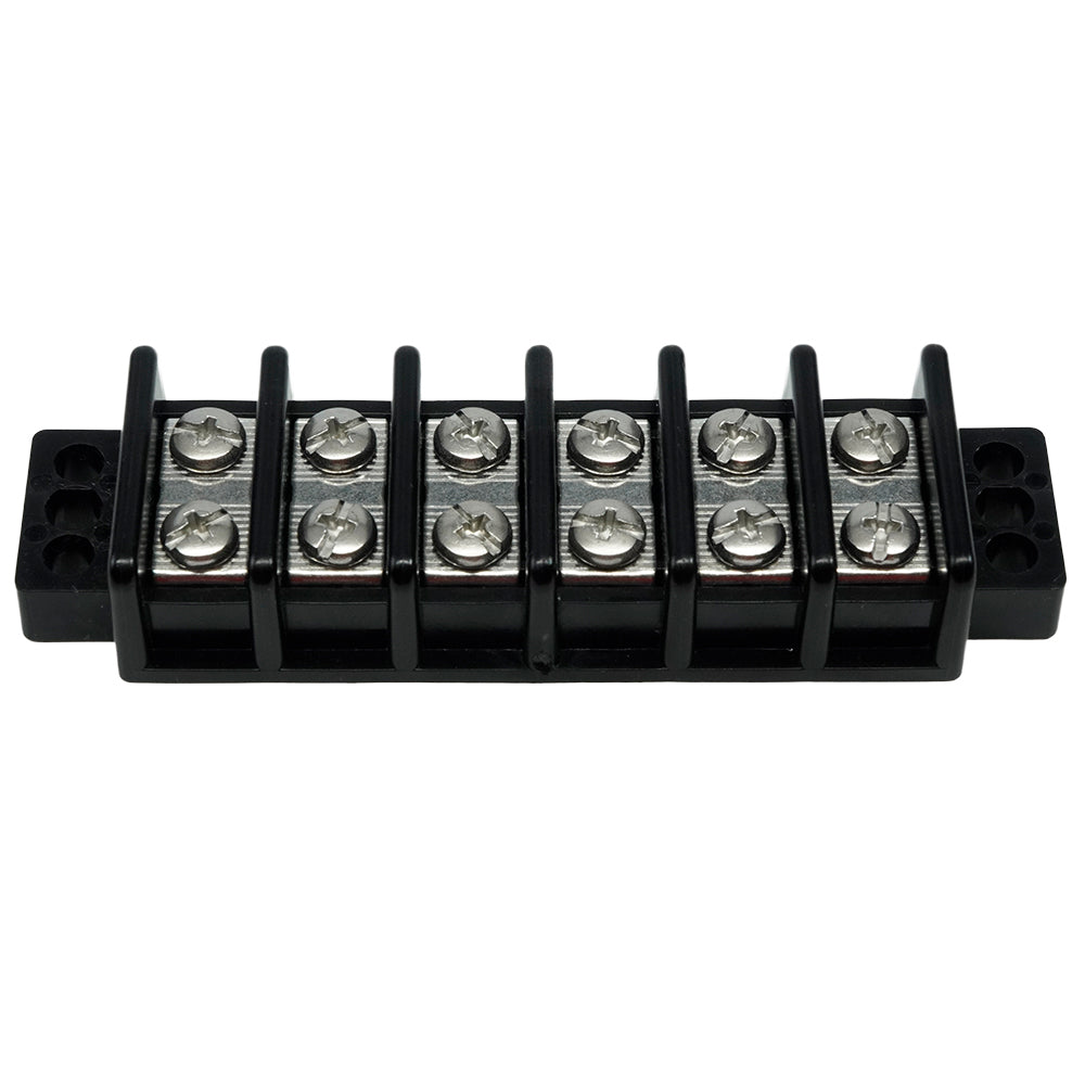 Egis Mobile Electric 30 Amp 6 Circuit Terminal Block, 250V Max, Marine-Grade