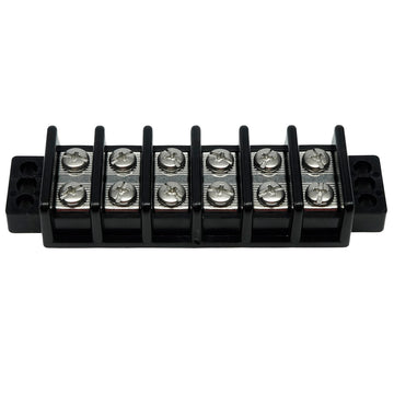 Egis Mobile Electric 30 Amp 6 Circuit Terminal Block, 250V Max, Marine-Grade