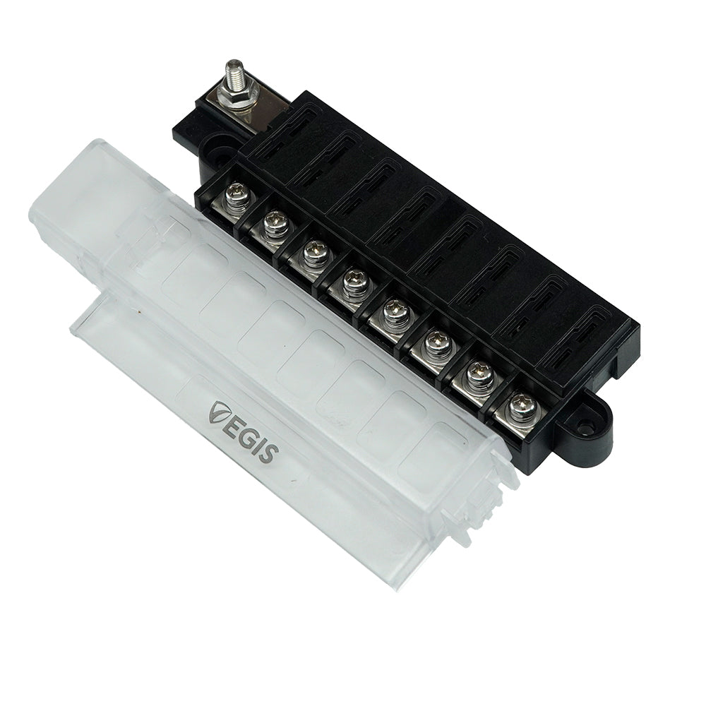 Egis Mobile Electric RT Fuse Block - 8 Circuit with Cover