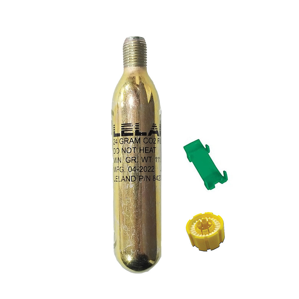 Leland Maximum Inflation 24g Auto/Manual PFD Re-Arm Kit, UL Marine Classified
