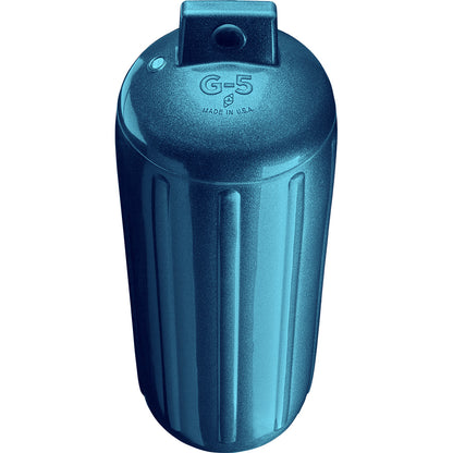 Polyform U.S. G-5 Twin Eye Boat Fender, 8.8" x 26.8" – Metallic Blue