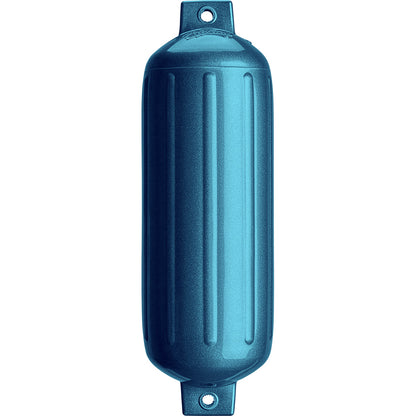 Polyform U.S. G-5 Twin Eye Boat Fender, 8.8" x 26.8" – Metallic Blue
