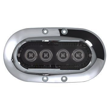 OceanLED X-Series X4 Colours RGBW Underwater Light, Stainless Steel Bezel, IP69k