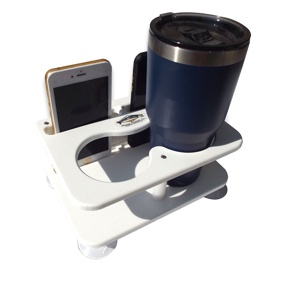 Deep Blue Marine Double Drink/Phone Holder - Marine Grade Polymer