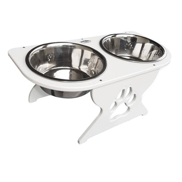 Deep Blue Marine DT-M Medium Starboard Dog Dish with 8-Inch Bowls - 8" Tall