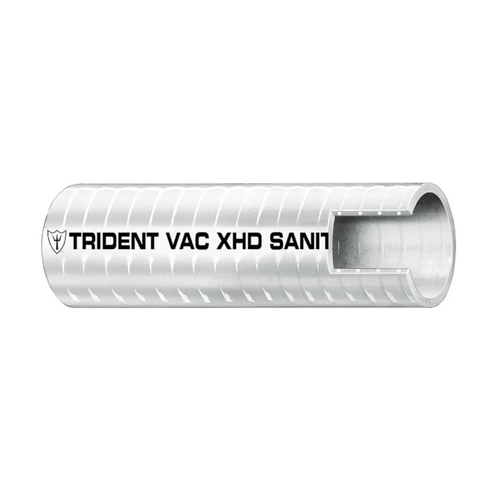Trident Marine VAC XHD Sanitation Hose, 5/8" x 50', Odor Resistant