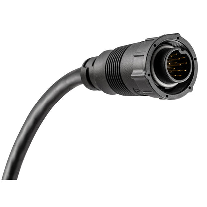 Humminbird 710311-1 Compact MEGA Side Imaging+ Transducer, Transom Mount