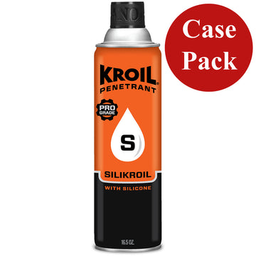 Kroil Silikroil Penetrant w/ Silicone, 16.5oz Aerosol (Case of 12)