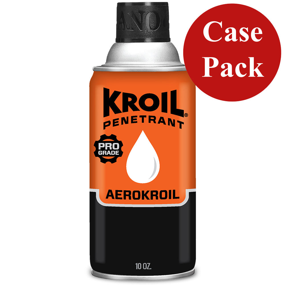 Kroil Original Penetrant Aerokroil, 10 oz Aerosol, Case of 12