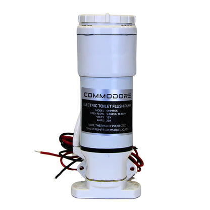 Commodore 12V Electric Toilet Conversion Kit, 5 GPM