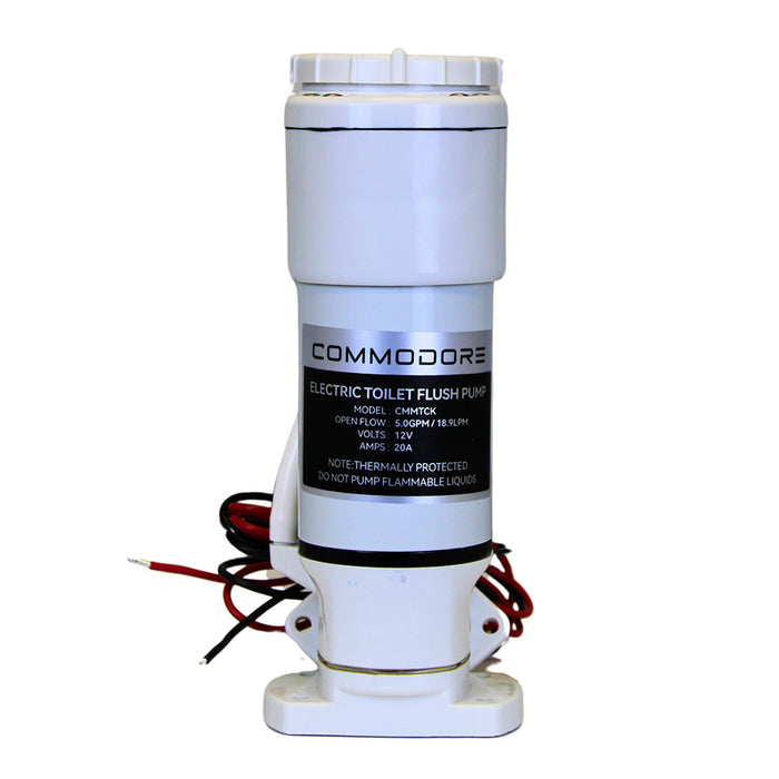 Commodore 12V Electric Toilet Conversion Kit, 5 GPM