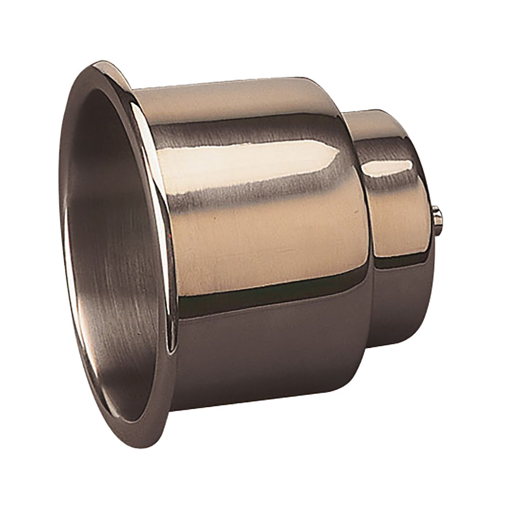 Sea-Dog Flush Mount Combo Drink Holder with Drain Fitting, 304 Stainless Steel