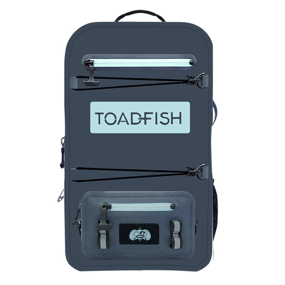 Toadfish Waterproof Backpack + Sling, 24L, 100% Recycled Materials