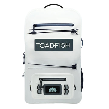 Toadfish Waterproof Backpack + Sling, 24L, Sea Shell