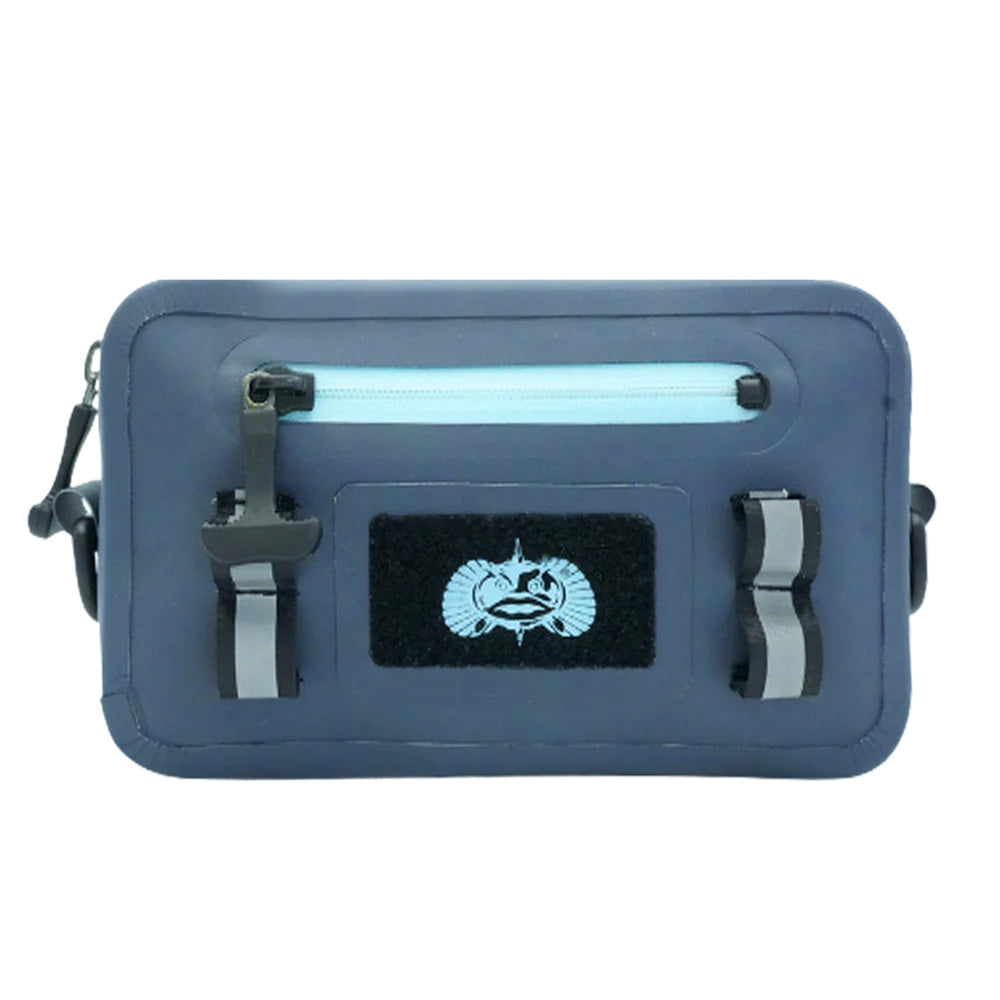 Toadfish Waterproof Sling, Ocean Blue, 8.25" x 4.75" x 2.25"