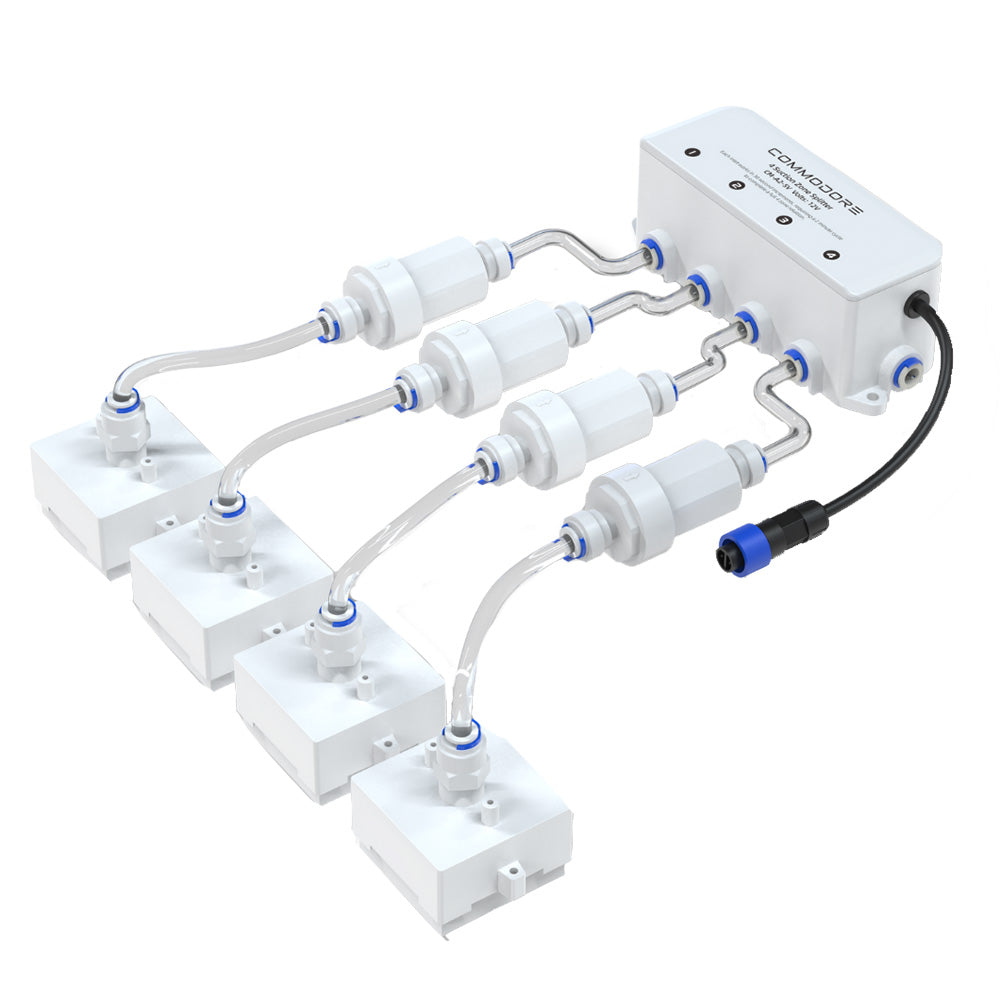Commodore CM-A2-SV 4-Zone Dry Bilge System Add-On, 3 GPM, 12V