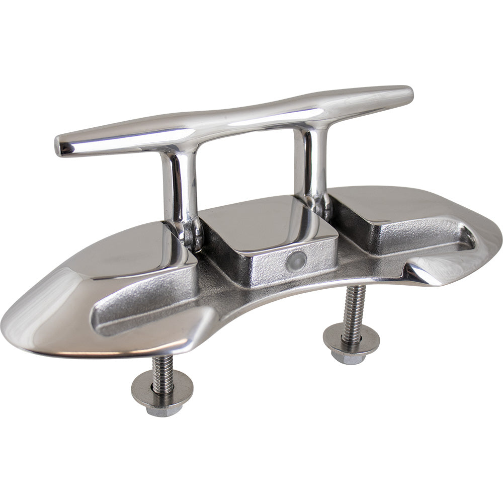 Sea-Dog Folding Stud Mount Cleat, 4-1/2" L, Investment-Cast 316 Stainless Steel