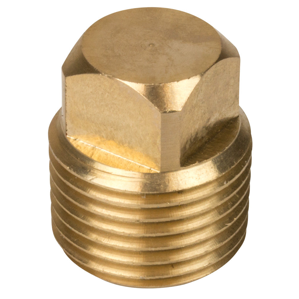 Sea-Dog Garboard Replacement Plug, 1/2" NPT Machined Bronze