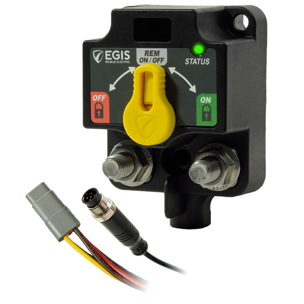 Egis Mobile Electric Single XD NMEA 2000 Relay with Knobs, 4-Position DT