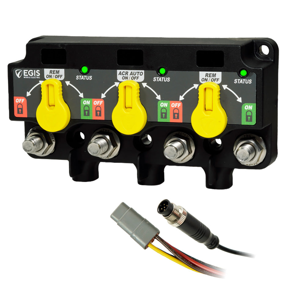 Egis Mobile Electric Triple XD NMEA 2000 Relay/ACR, 12-Position