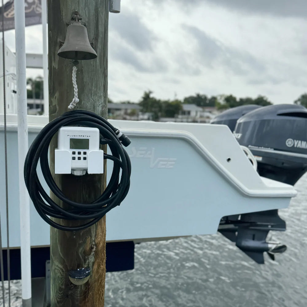 Flushmaster Outboard Flushing System, 4-Outlet with Four 20' Hose Kits
