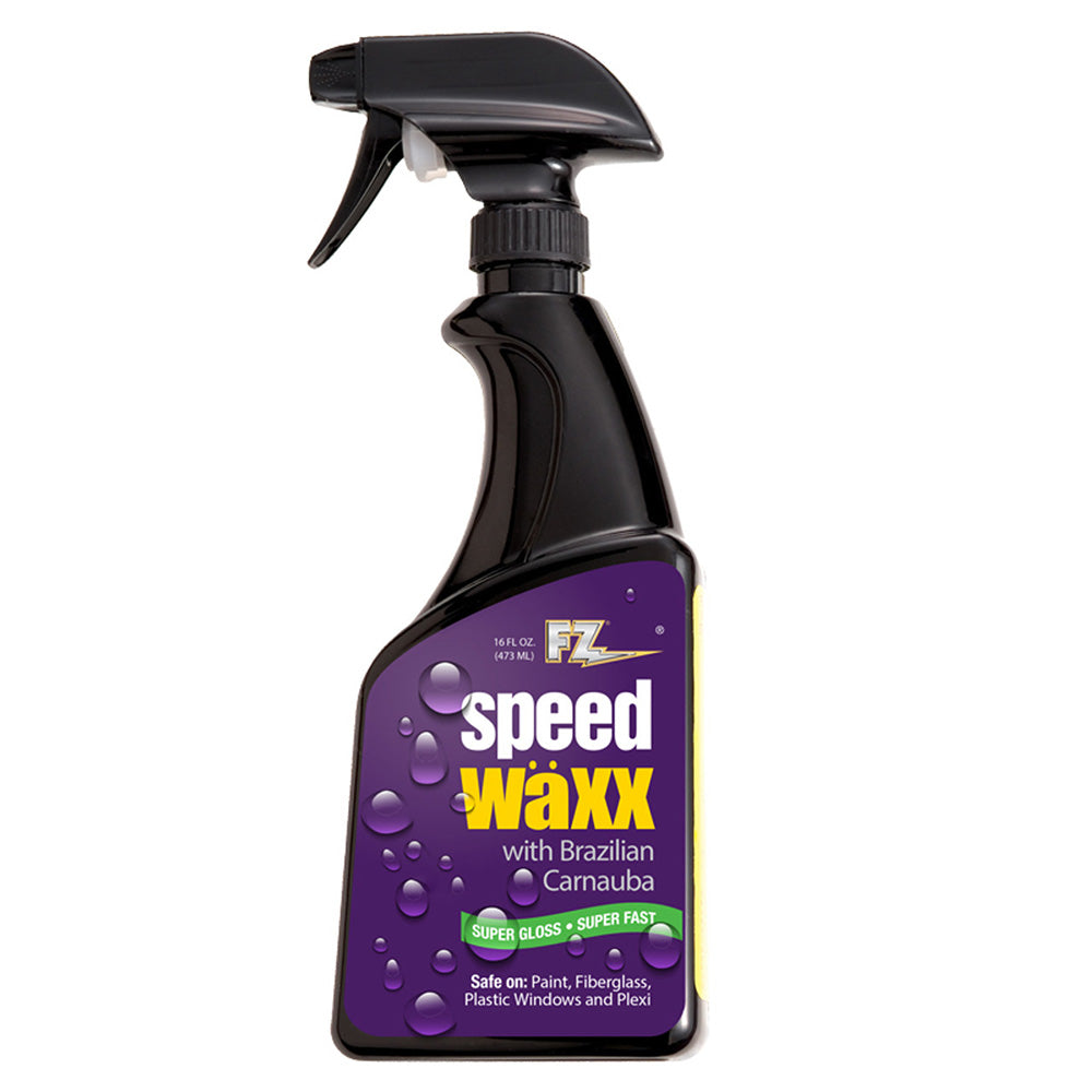 Flitz Speed Waxx with Brazilian Carnauba, 16oz – Instant Gloss & UV Protection