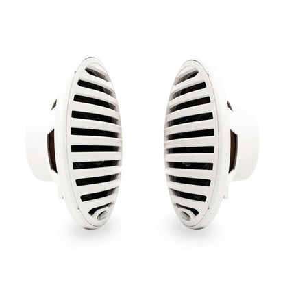 Aquatic AV EC121 6.5" Waterproof Marine Speakers, White Pair