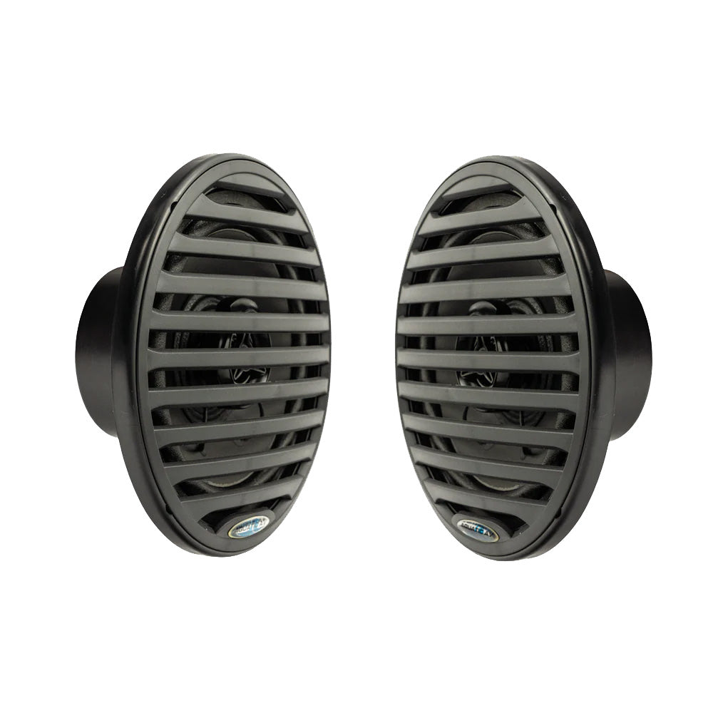 Aquatic AV EC122 6.5" Waterproof Economy Speakers, 80W RMS, ASTM Certified