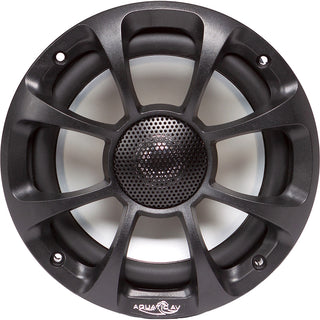 Aquatic AV 6.5" PRO Sport Speakers with RGB Illumination - Black, 120W
