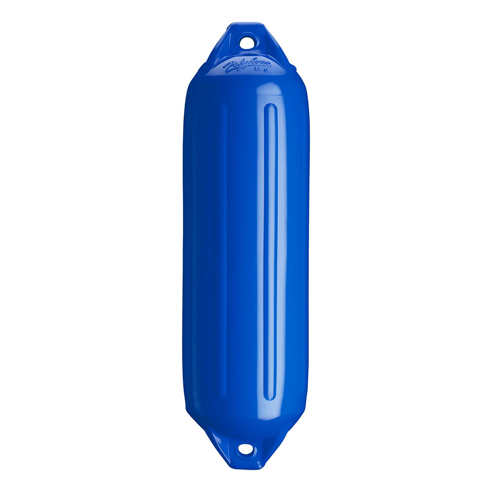 Polyform U.S. NF-3 Heavy-Duty Twin Eye Fender, 5.6" x 19" - Blue, Made in USA