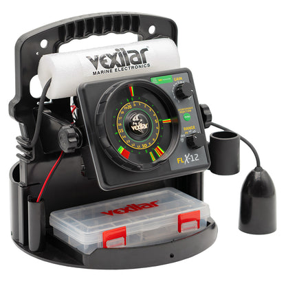 Vexilar FLX-12 Pro Pack II Ice Fishing System with 12 Degree Ice Ducer