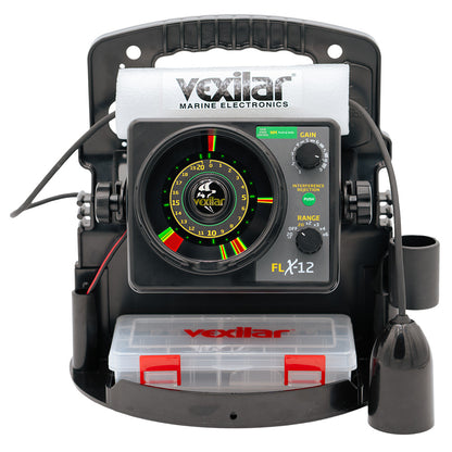 Vexilar FLX-12 Pro Pack II Ice Fishing System with 12 Degree Ice Ducer