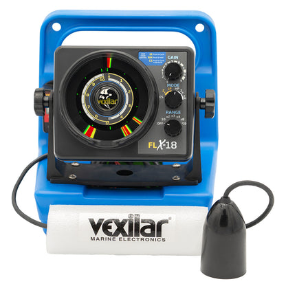 Vexilar FLX-18 Genz Pack with 12-Degree Ice-Ducer and DD-100