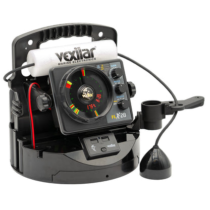 Vexilar FLX-28 Pro Pack Elite Ice Fishing System with Pro View Ice-Ducer