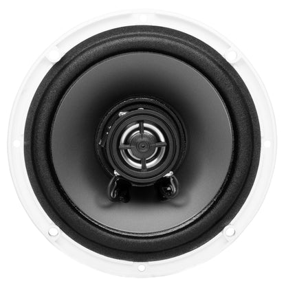 Boss Audio MR50 5.25" Round Speakers - White - Pair, 150W Max, Pair