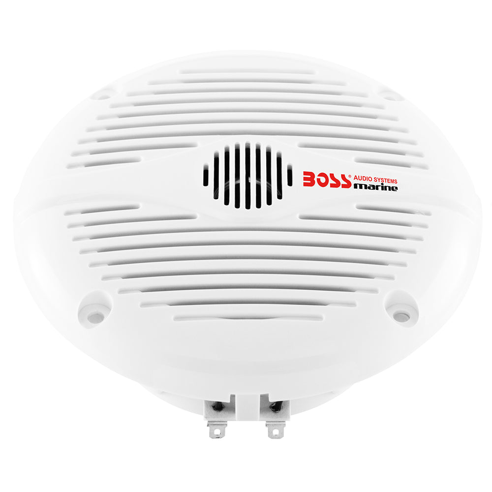 Boss Audio MR50 5.25" Round Speakers - White - Pair, 150W Max, Pair
