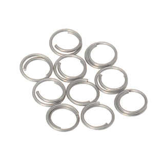 Barton Marine Stainless Steel Split Rings, 10mm (10-Pack)