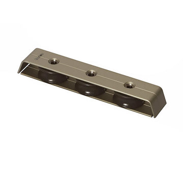 Barton Marine Deck Organizer, Size 1 - 3 Sheave – Spectro Anodized Aluminum